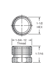 Controlled Automation Coupling Nut 7862SPLIT